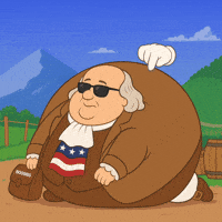 Cant Move Founding Father GIF