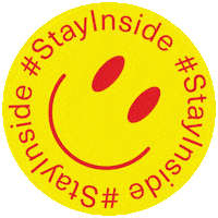 Stay Inside Not Going Out Sticker by Empirical Spirits