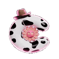 C Is For 3D Sticker by Evan Hilton