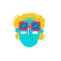 SundownBr beach kids family mar Sticker