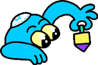 Dreidel Sticker by Originals