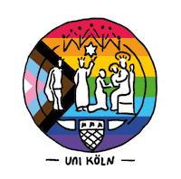 Rainbow Love Sticker by Universität zu Köln