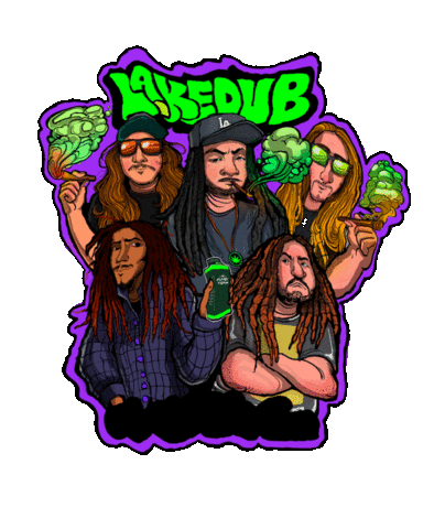 Reggae Sticker by Dads Elixir