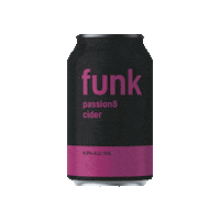 funkcider drink funk cider passionfruit Sticker