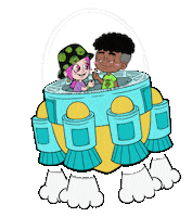 Space Chill Sticker by MARDYCOLOR