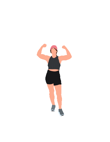 photosbysarahwood giphyupload fitness flex get fit Sticker