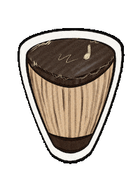 igorinho music playing africa drum Sticker