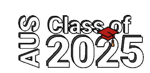 Aus Sticker by American University of Sharjah