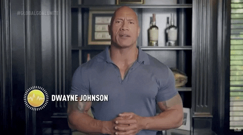 Dwayne Johnson Global Goal GIF by Global Citizen