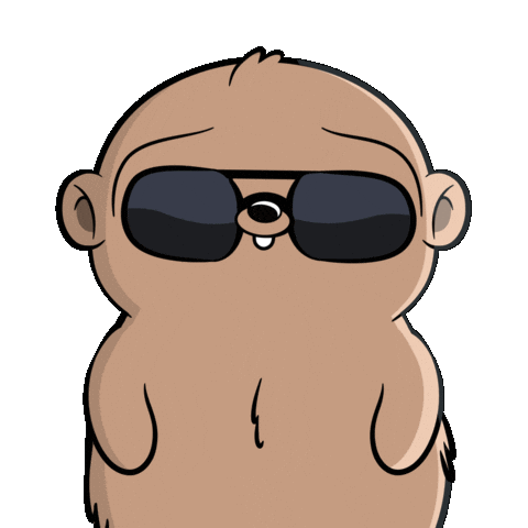 Reassuring Thank Goodness Sticker by Fugz Official