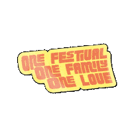 Onefamily Sticker by DEICHBRAND Festival