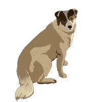 Dog Friend Sticker