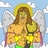 Ultimate Warrior Angel GIF by Richie Brown