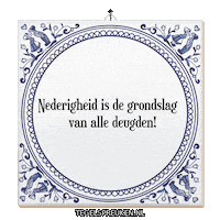 Respect Trots Sticker by Tegelspreuken.nl