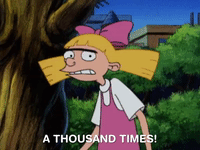 hey arnold nicksplat GIF