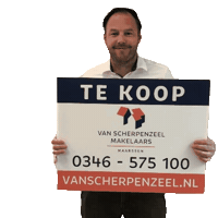 Makelaar Verkocht Sticker by Van Scherpenzeel Makelaars