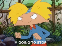 hey arnold nick splat GIF