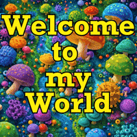 Glowing My World GIF