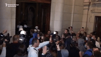 Protesters in Belgrade Storm Parliament After New Coronavirus Restrictions Announced