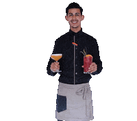 ludendenhaag summer drink cheers man Sticker