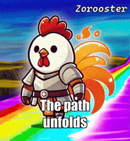 Rainbow Sky GIF by Zorooster