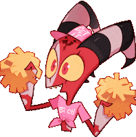 Cheering Blitz Sticker