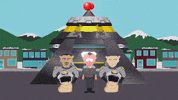 earth space cops GIF by South Park 