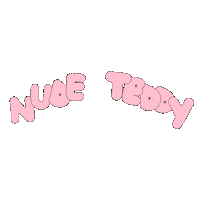 Nude Teddy Sticker by Cloud Cosmetics
