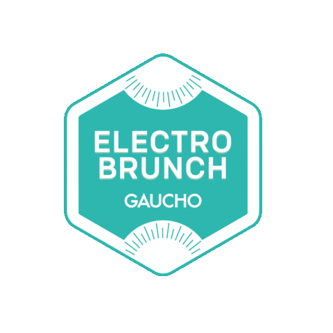 GauchoGroup brunch electro gaucho electrobrunch Sticker