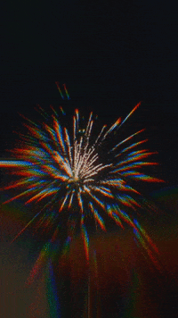 Fourth Of July Rainbow GIF by Mollie_serena