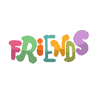 Happy Friends Sticker