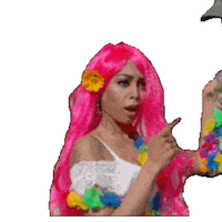 Click Here Party Girl Sticker by Global Tara Entertainment