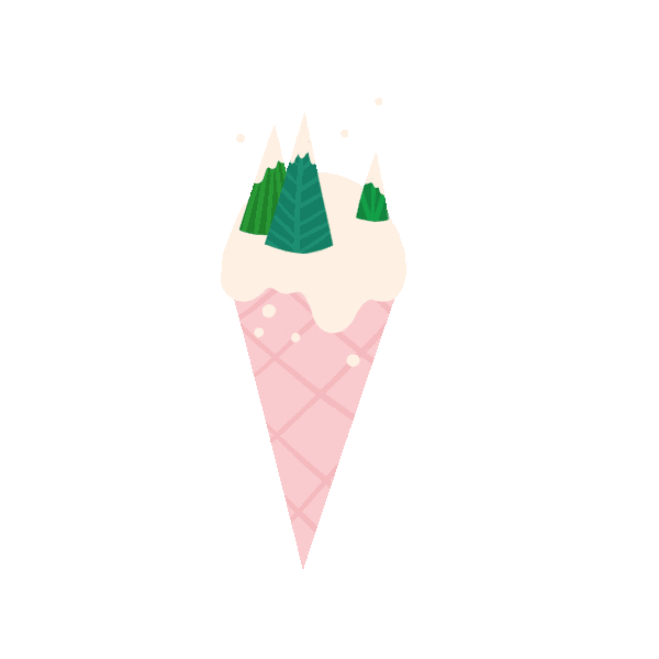 treat yourself ice cream Sticker by Katie Thierjung / The Uncommon Place