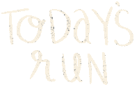 Run Running Sticker