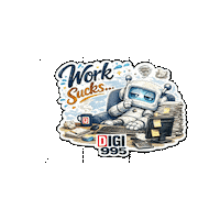 Frustrated Cartoon Character Sticker by Digi 995
