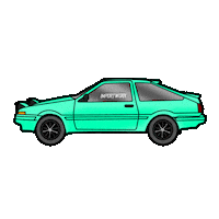Initial D Drift Sticker by ImportWorx