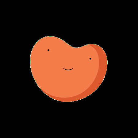gentlerstreak giphygifmaker orange heart happy heart yorhart GIF