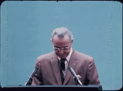 1968 GIF by lbjlibrary