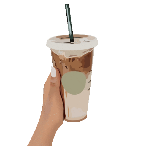 Rachelnoelcreative giphyupload happy smile coffee Sticker
