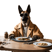 Fressen Sticker by Europeanpetpharmacy