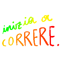 Run Love Sticker