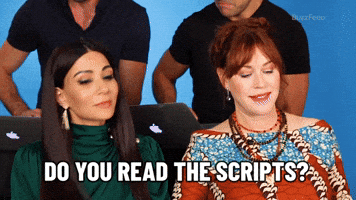 Read The Scripts?