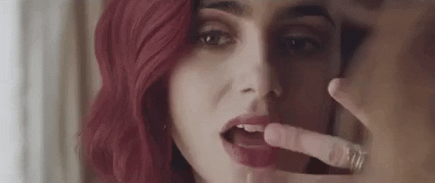 sexy lily collins GIF by Byrdie Beauty
