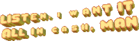 the beach bum animated text Sticker by NEON