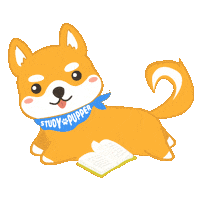 dog study Sticker by UCLA