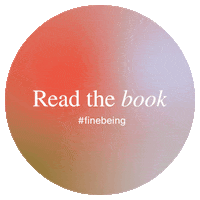 FineBeing ourwayofliving finebeing befiner Sticker