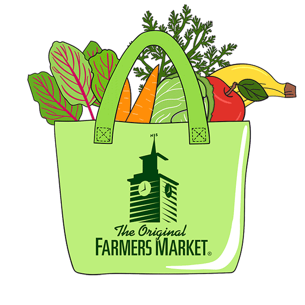 Los Angeles Farmers Market Grocery Sticker by The Original Farmers Market