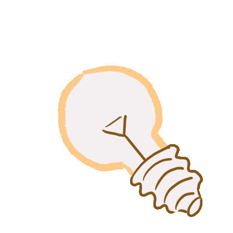 Jacquelinecolley light idea ideas bulb Sticker