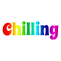 Thehumanplotter Chilling Sticker