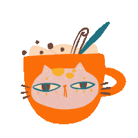 Merry Christmas Coffee Sticker